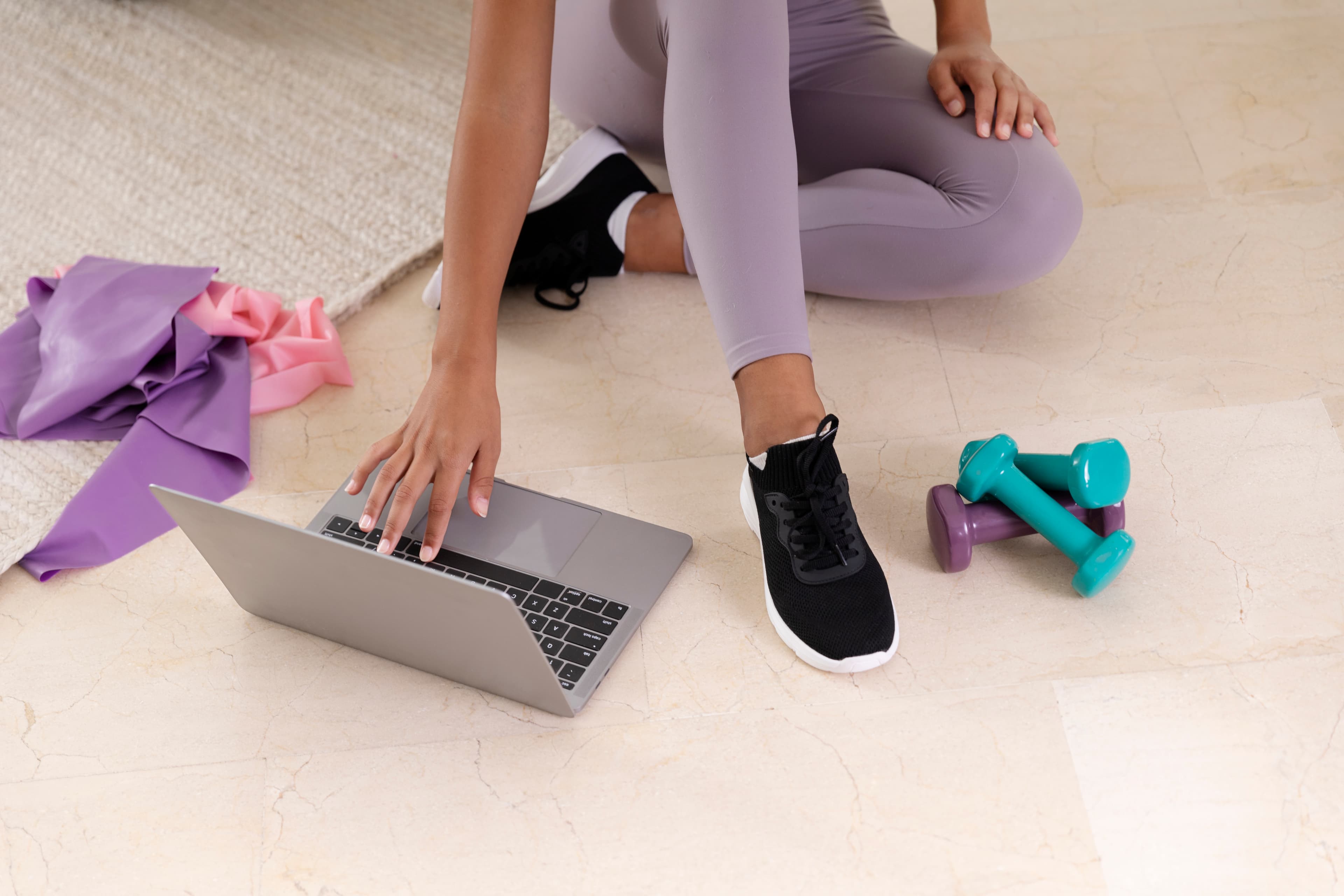 Women in training-mode